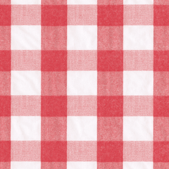 Guest Towels - Gingham Red