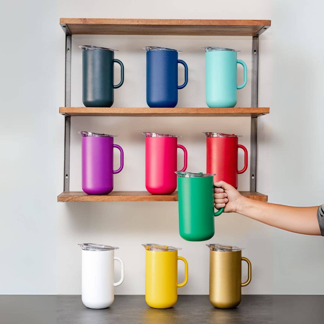 Vacuum-Insulated Pitcher in White Icing - 2L