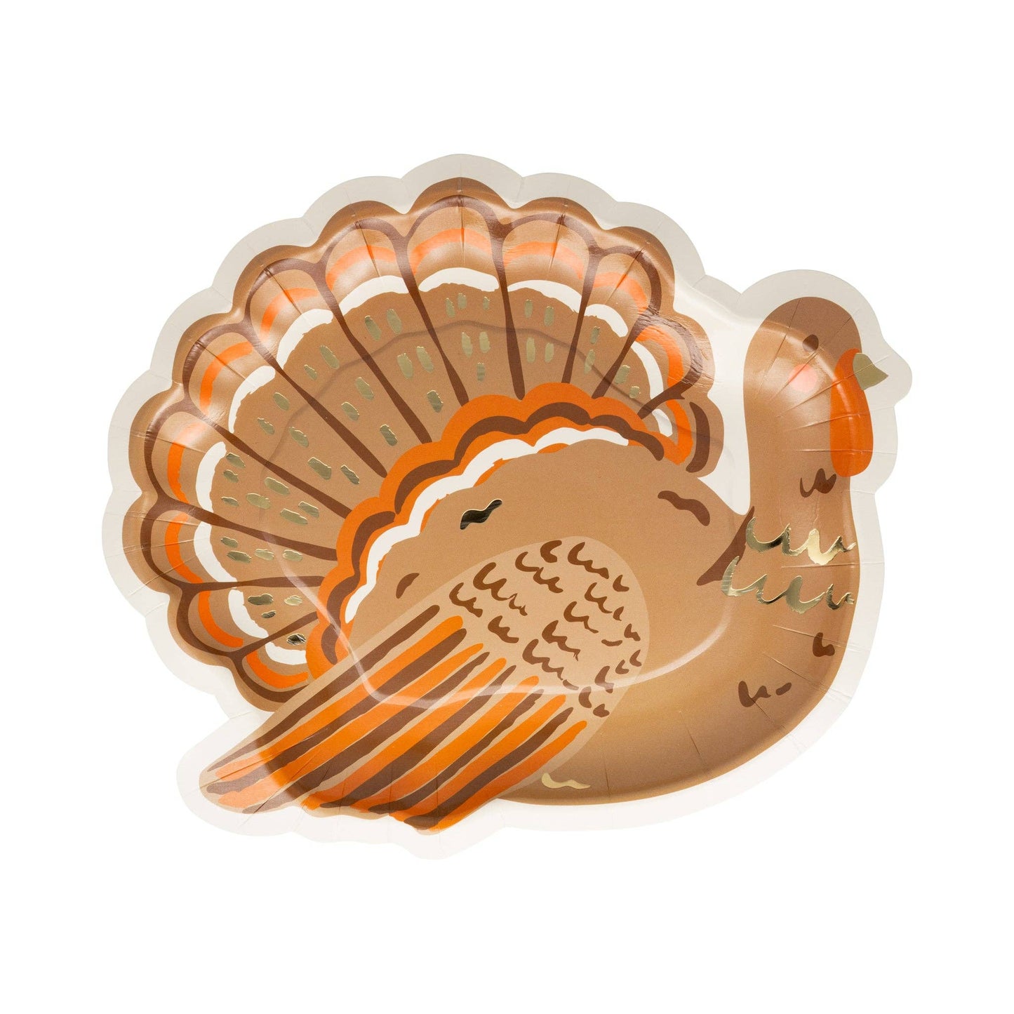 Turkey Shaped Plate - 10"
