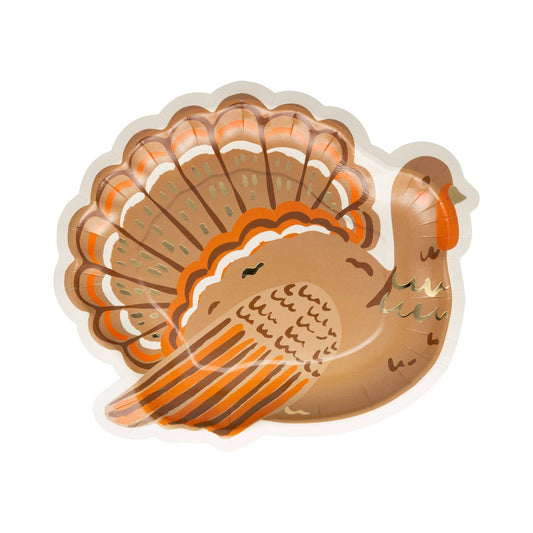 Turkey Shaped Plate - 10"