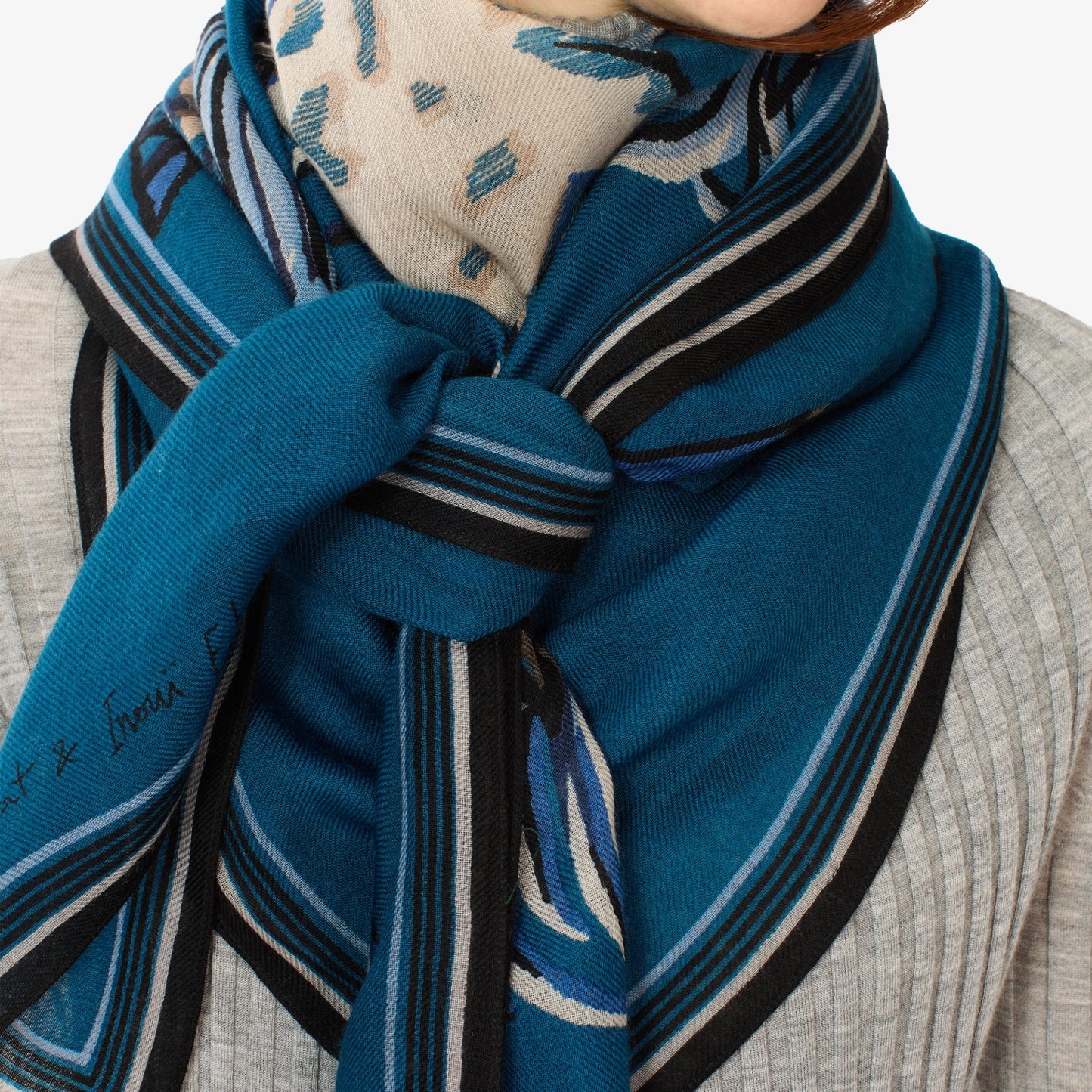 Square Scarf 130 - Western