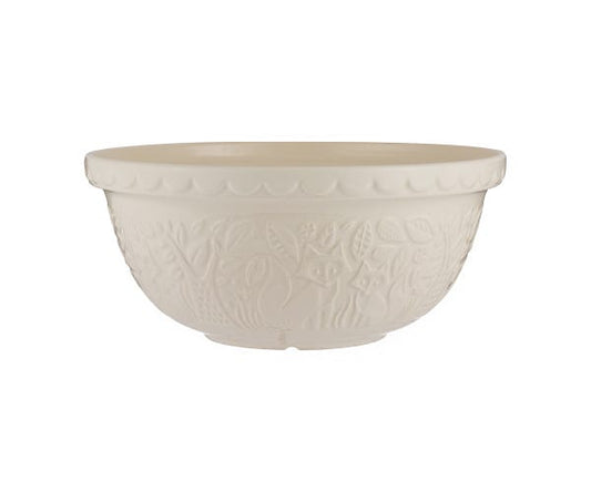 In the Forest S12 Mixing Bowl - Cream/ 11.75"