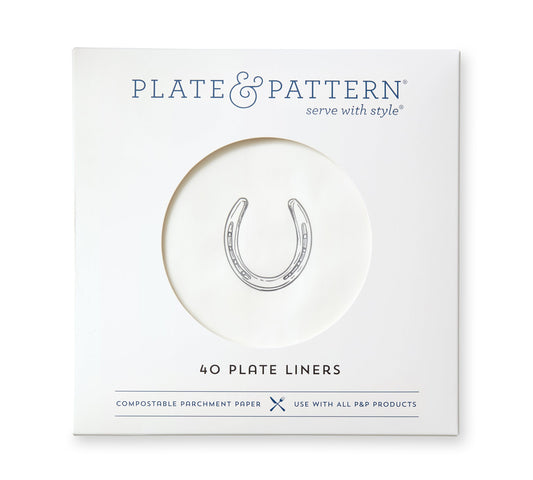 Pre-Formed Plate Paper Liners - Giddy Up