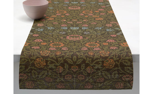 Chilewich - William Morris Table Runner - Dark Multi