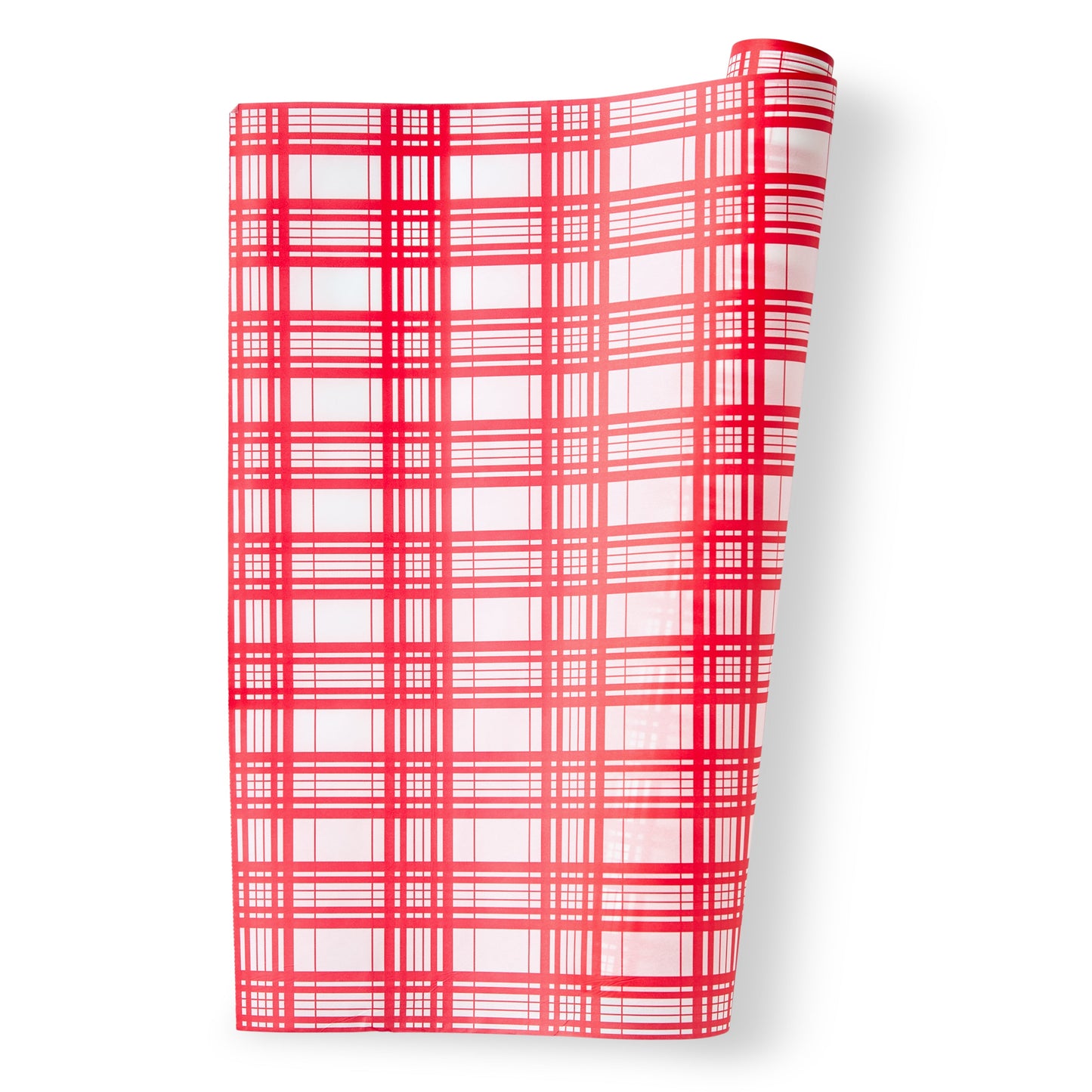 Parchment Paper Roll - 18"x30" - Red Plaid