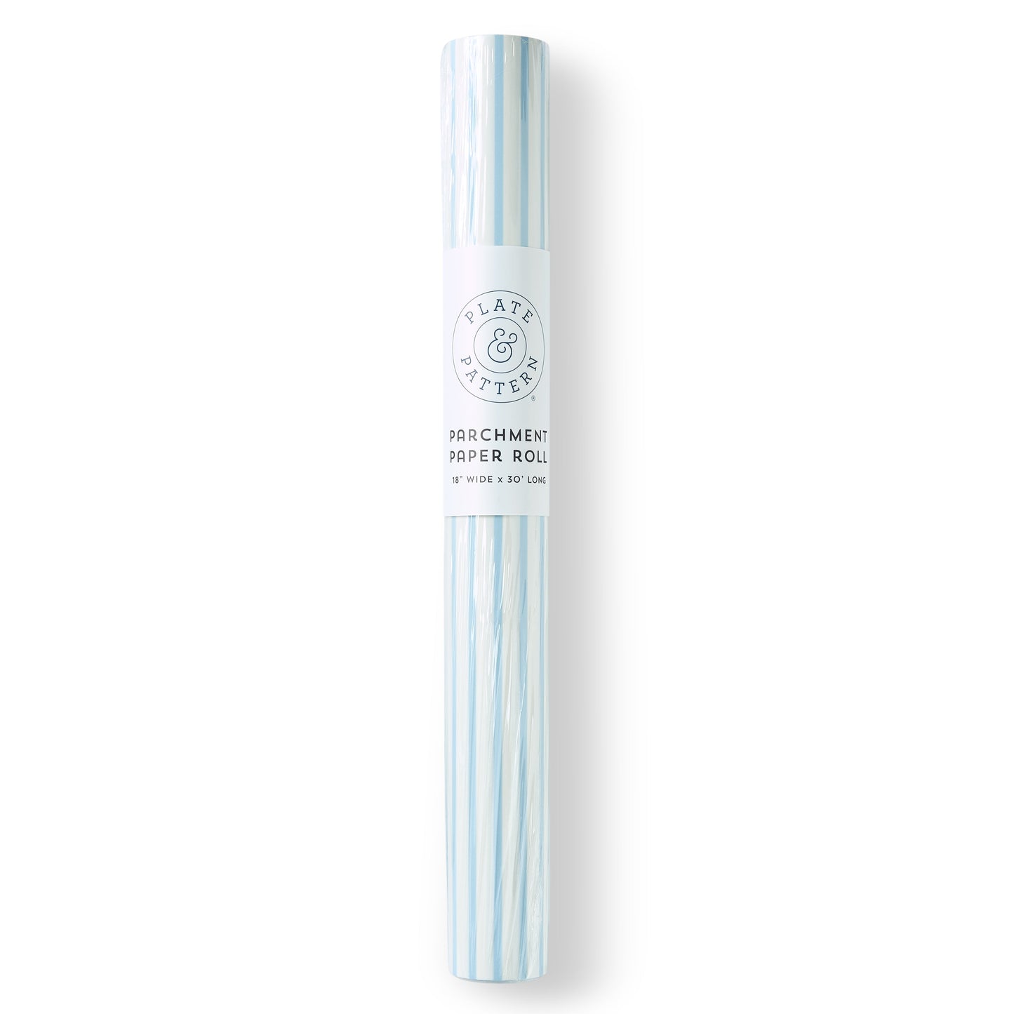 Parchment Paper Roll - 18"x30" - Periwinkle Stripes
