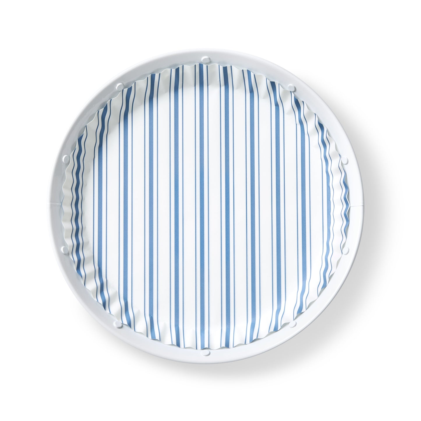 Pre-Formed Plate Paper Liners - Seascape Blue