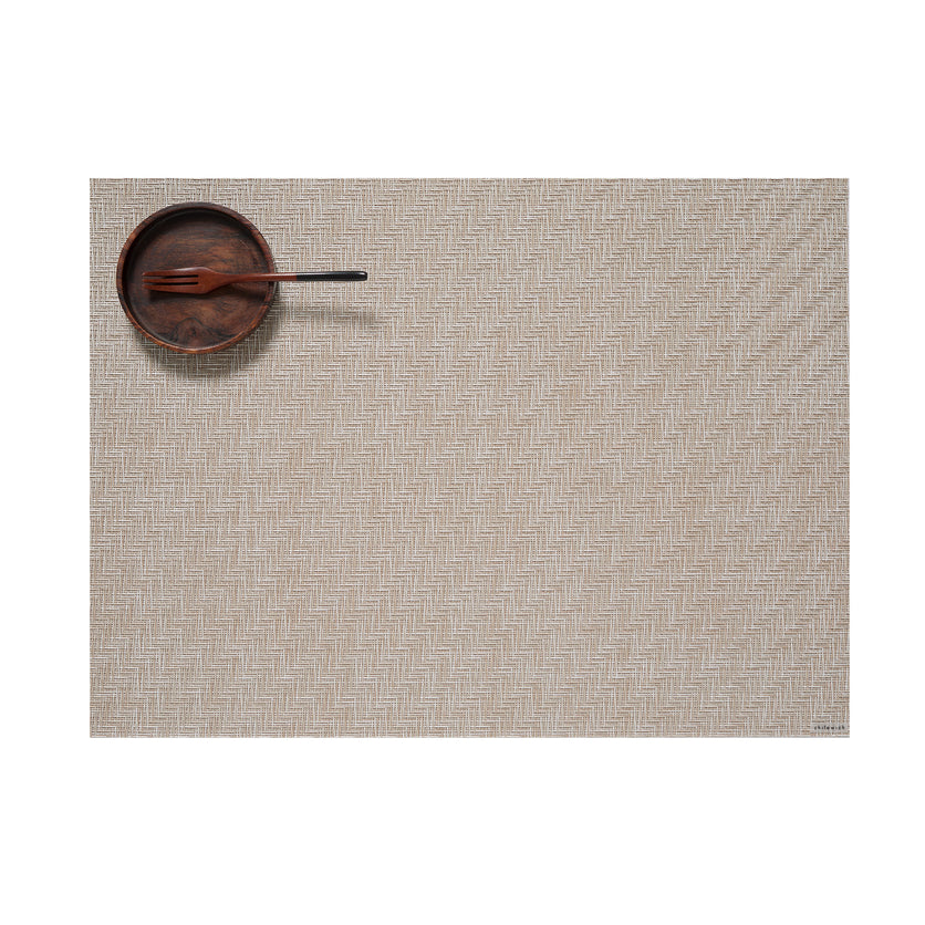 Chilewich - Foxtail Placemat - Ecru -  14"x19"