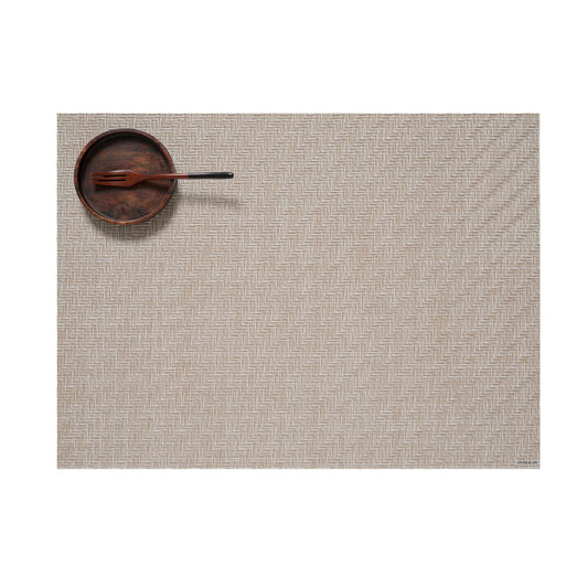 Chilewich - Foxtail Placemat - Ecru -  14"x19"