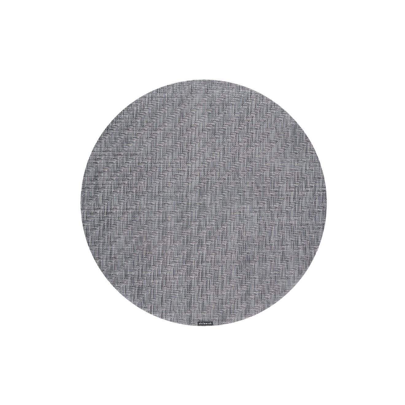 Chilewich - Foxtail Placemat -  Alloy - 15" Round