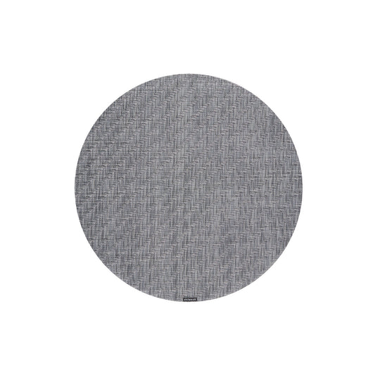 Chilewich - Foxtail Placemat -  Alloy - 15" Round