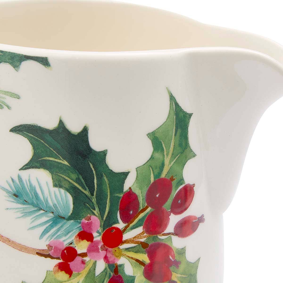 Botanic Garden Christmas Holly Bella Pitcher - Ivy