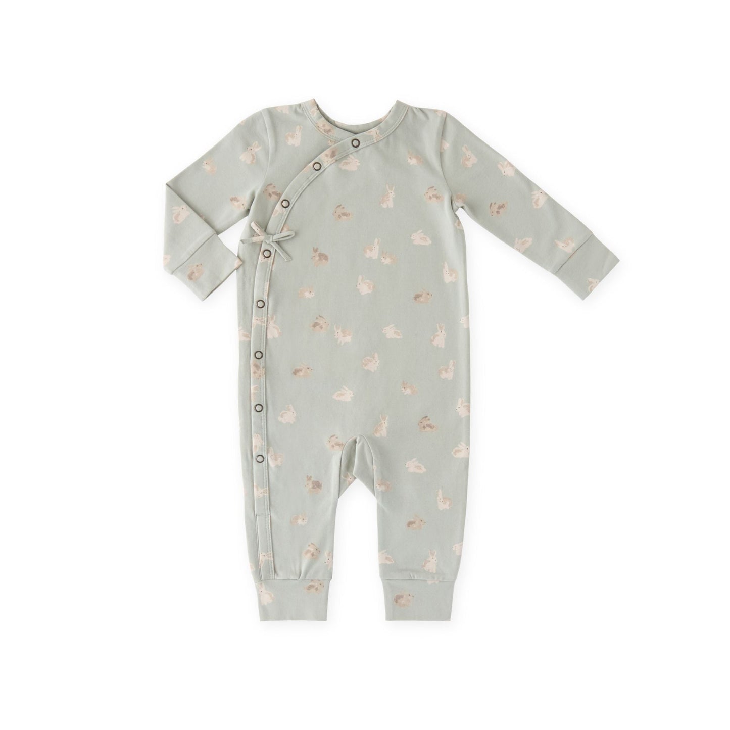 The Littles Kimono Romper - Hoppy Bunny