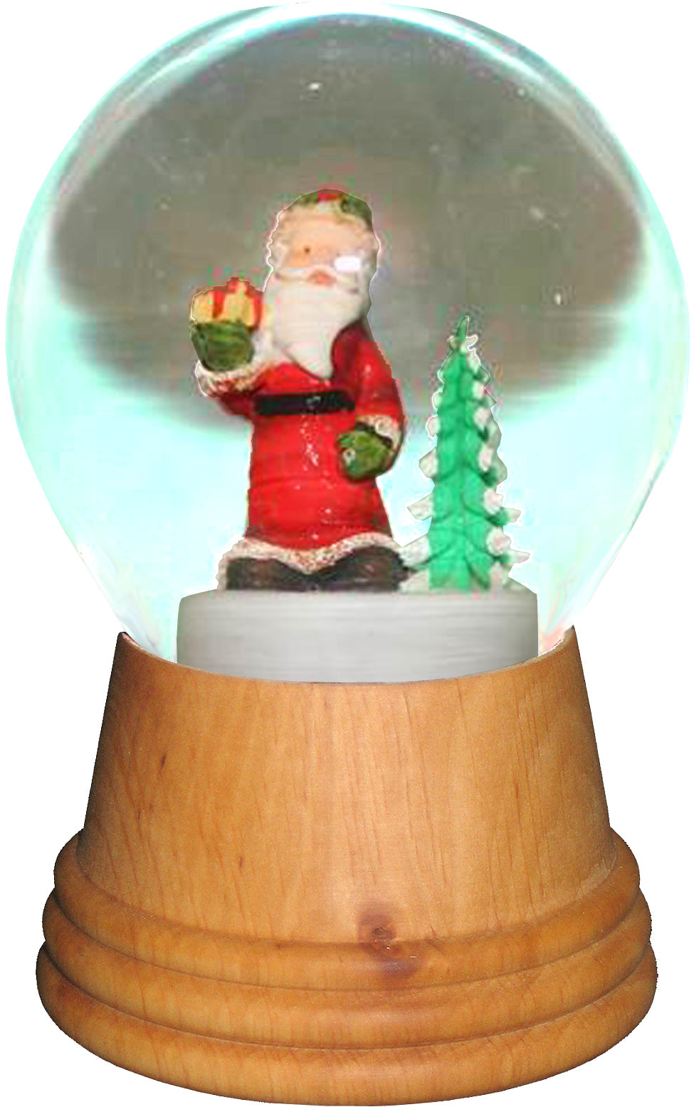 Snow Globe - Santa with Tree