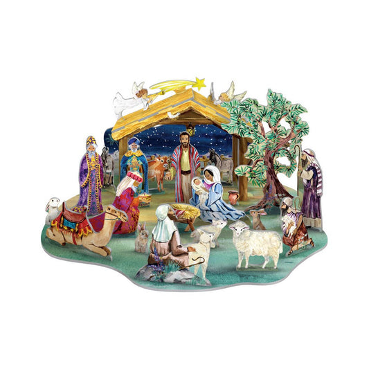 Advent Calendar Pop & Slot - The Christmas Story  - Large