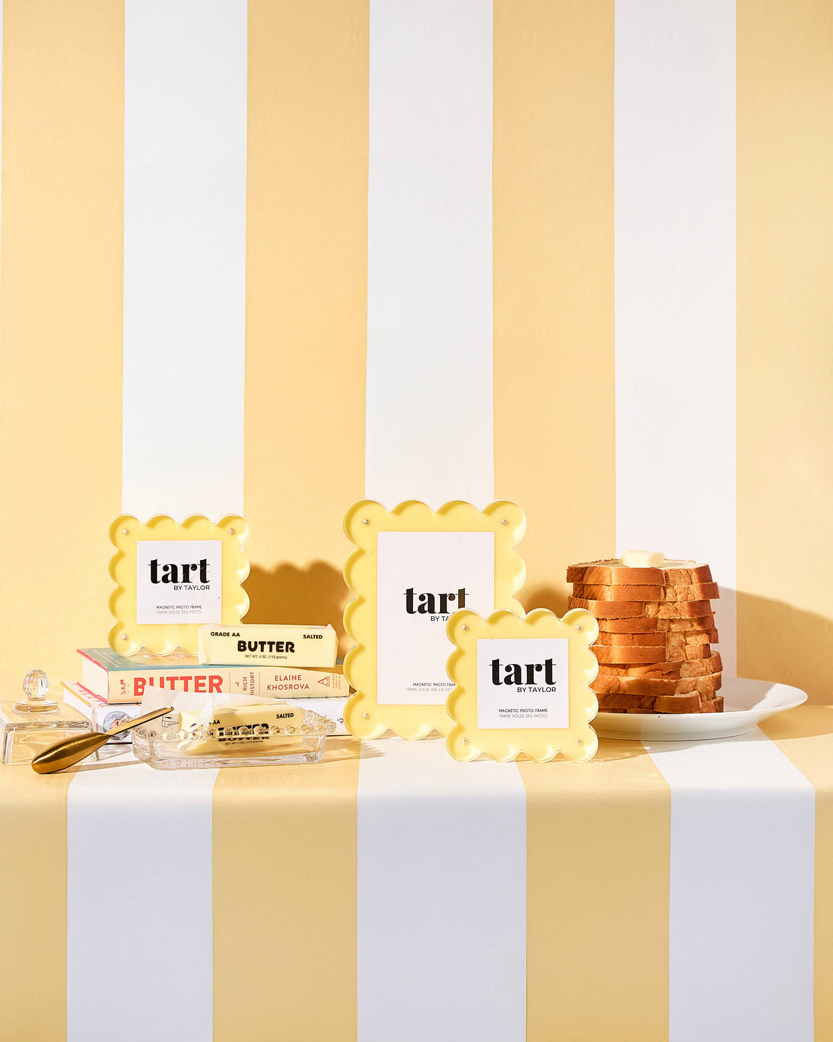 Acrylic Picture Frame - Butter Yellow