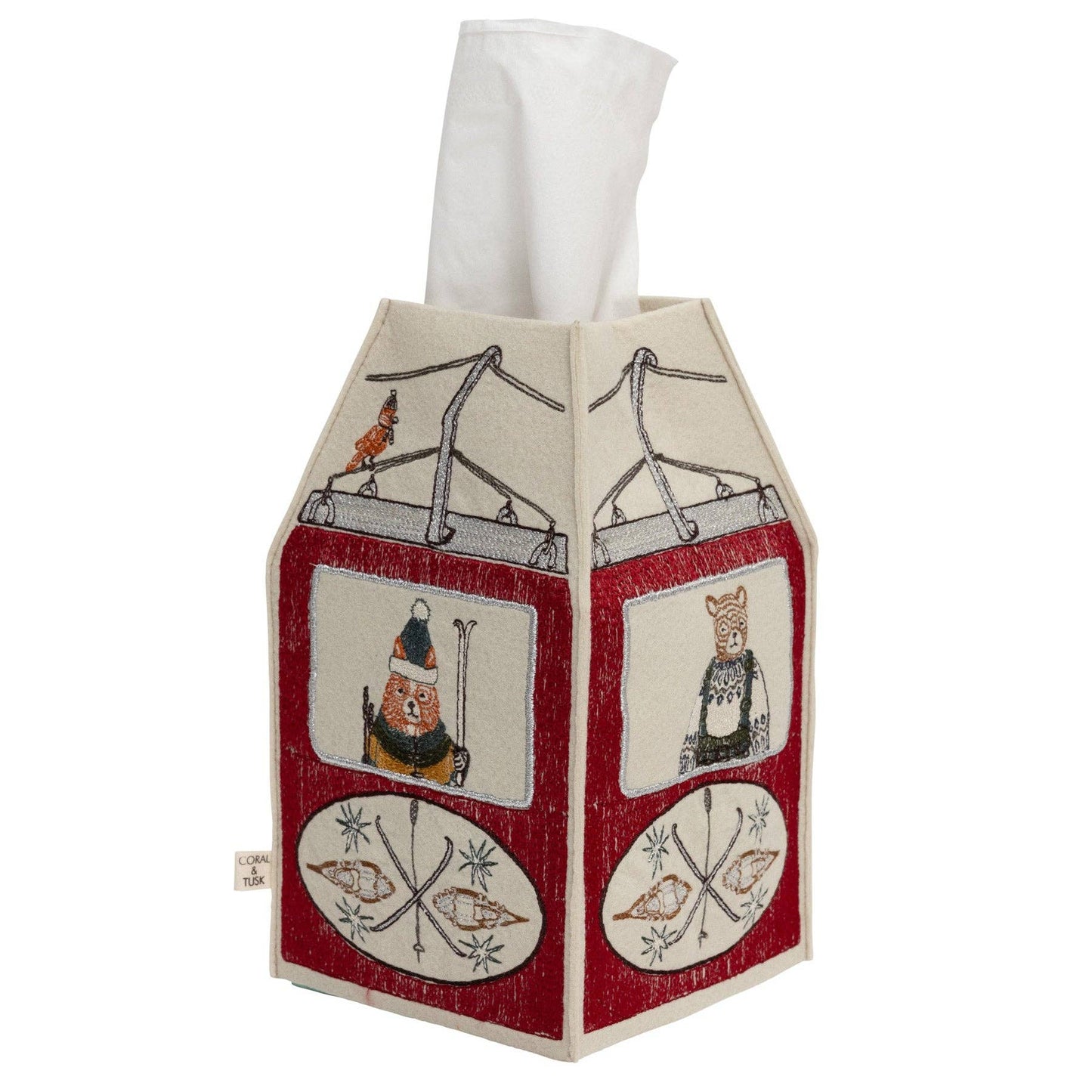 Gondola Tissue Box Cover