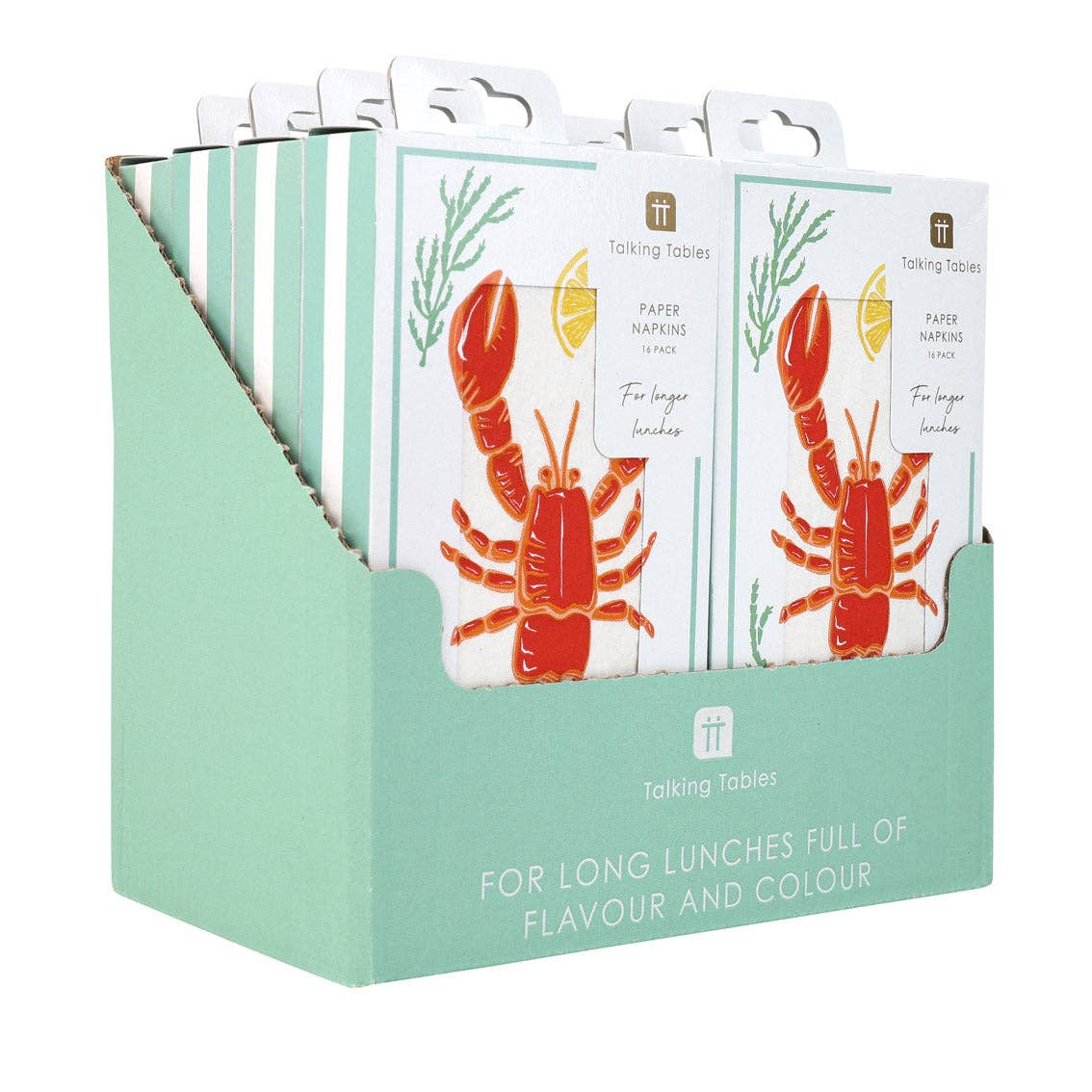 Lunch Paper Napkins - Lobster - Pack of 16