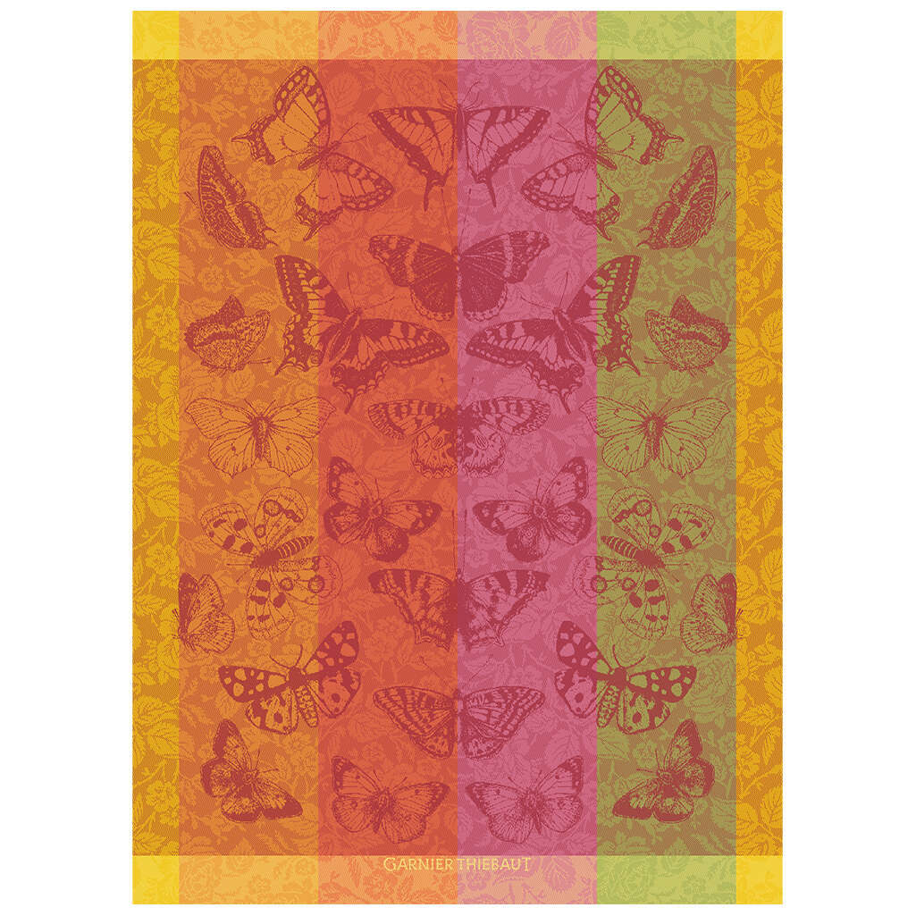 Kitchen Towel - Beaux Papillons Flamboyant