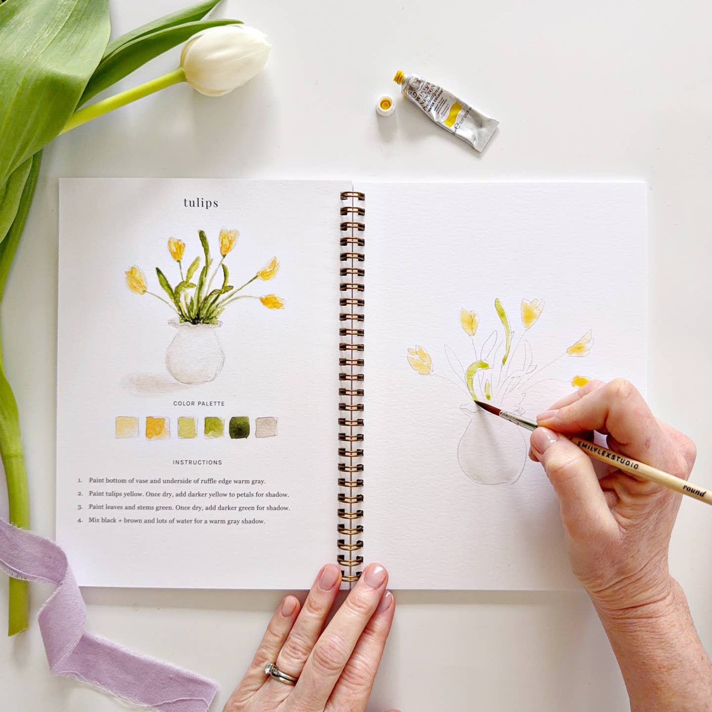 Watercolor Workbook - Spring