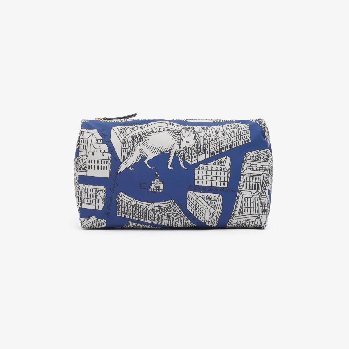 Zippered Accessories Bag - Turgot - Blue