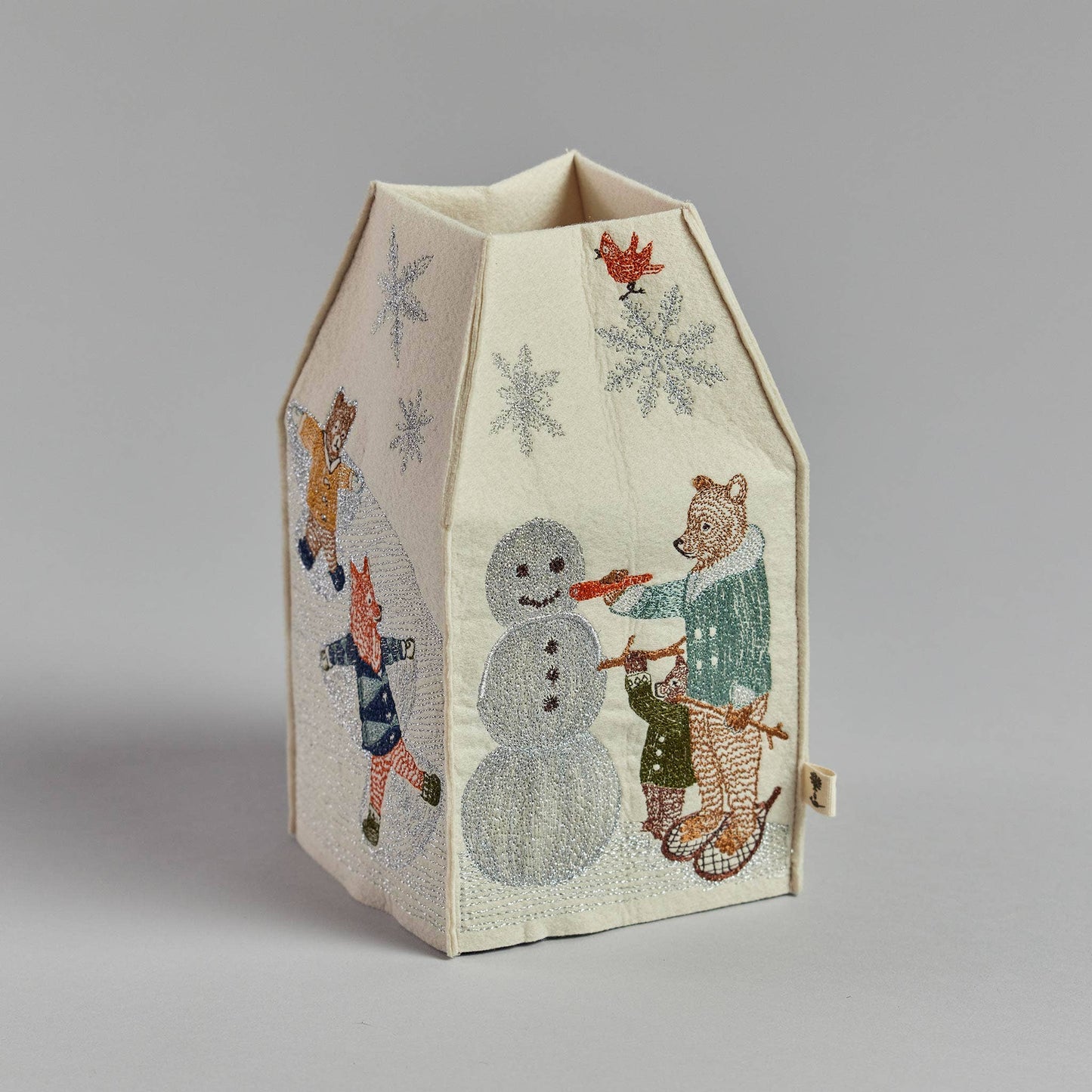 Snow Day Tissue Box Cover