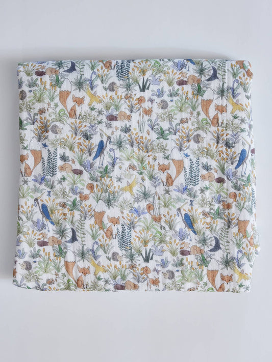 Shawl Blanket - Foxy Forest