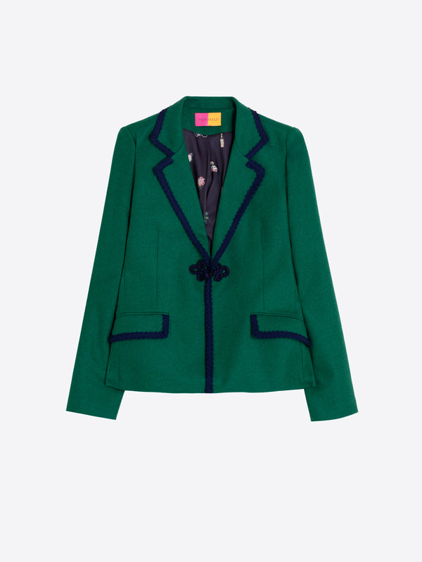 Green Tweed Jacket - Nuria