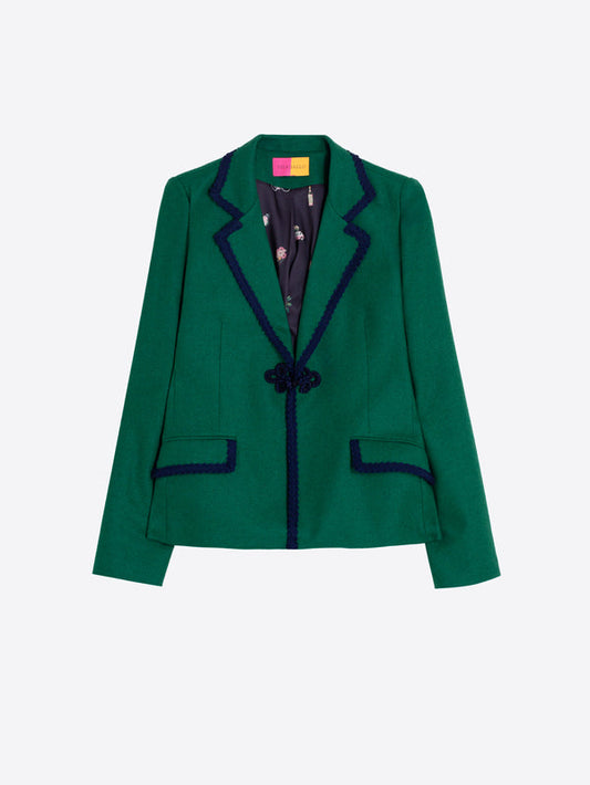 Green Tweed Jacket - Nuria