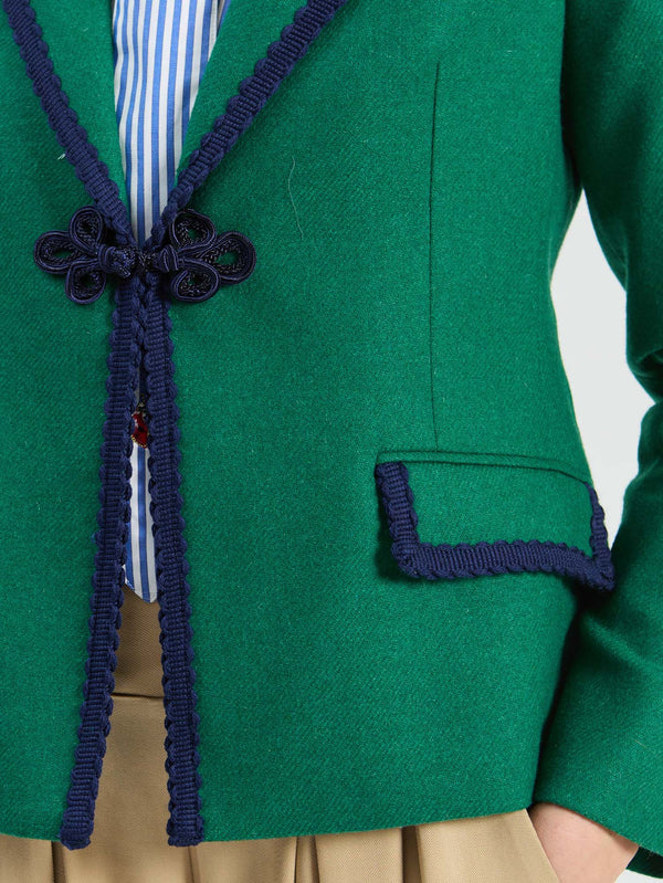 Green Tweed Jacket - Nuria