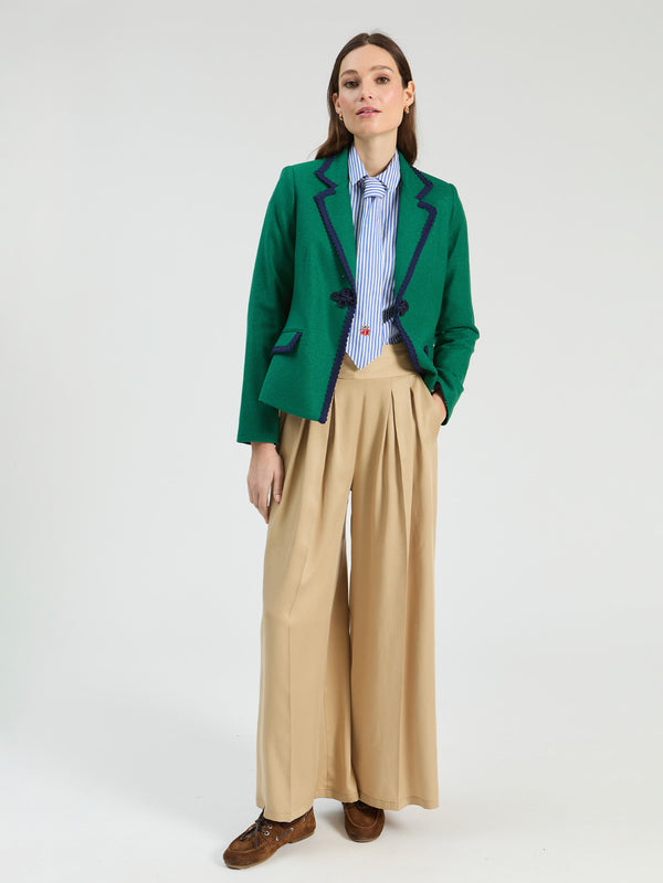 Green Tweed Jacket - Nuria