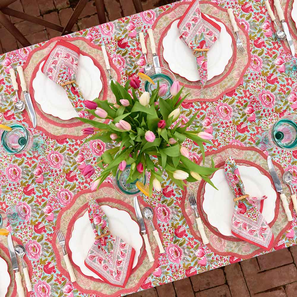 60"x90" Wildflower Garden Tablecloth