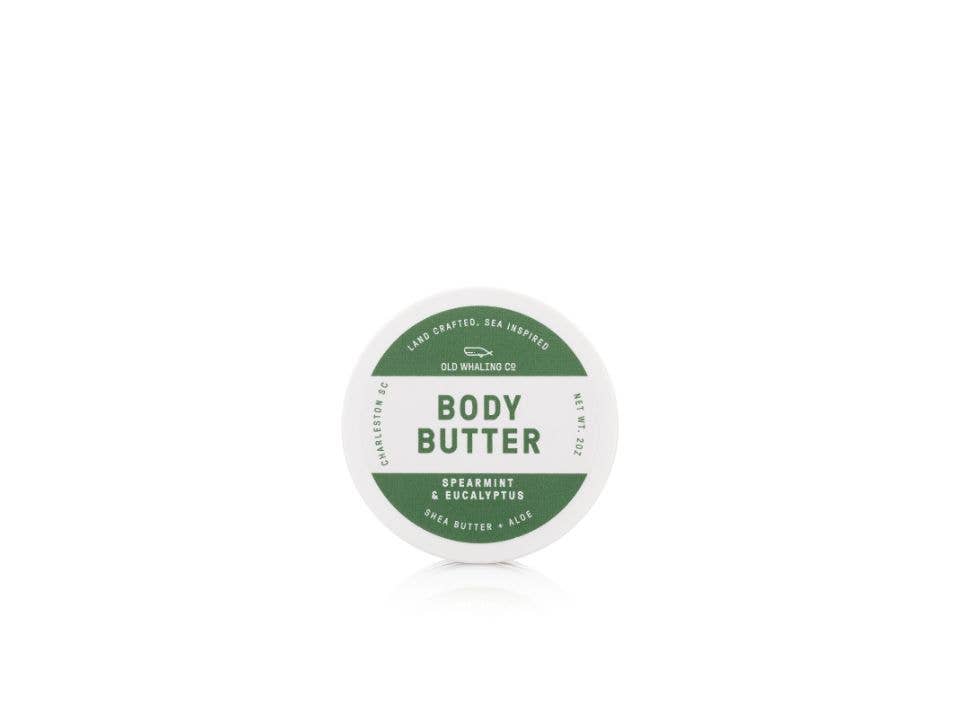 2oz Travel Size Spearmint & Eucalyptus Body Butter