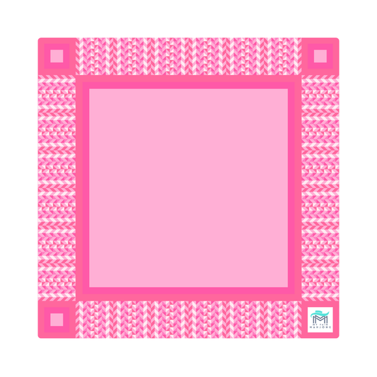 Mahjong Mat - Prism Pink