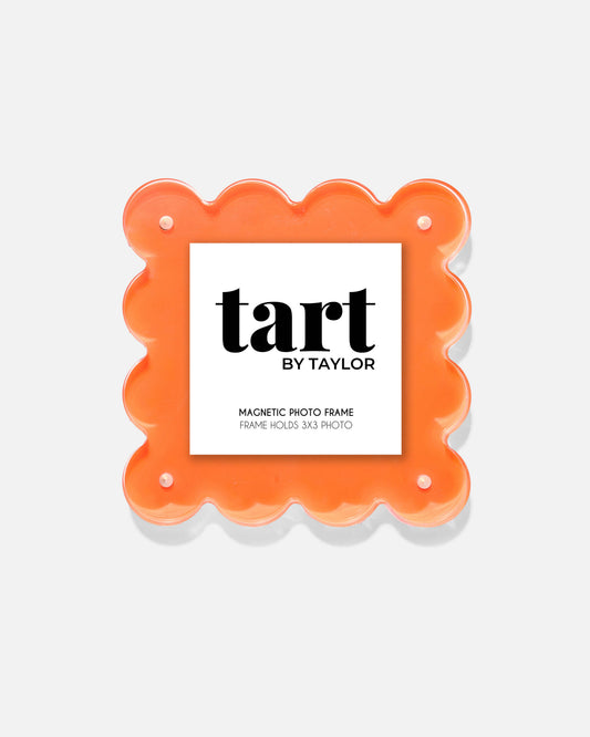 Mini Acrylic Picture Frame - Neon Orange