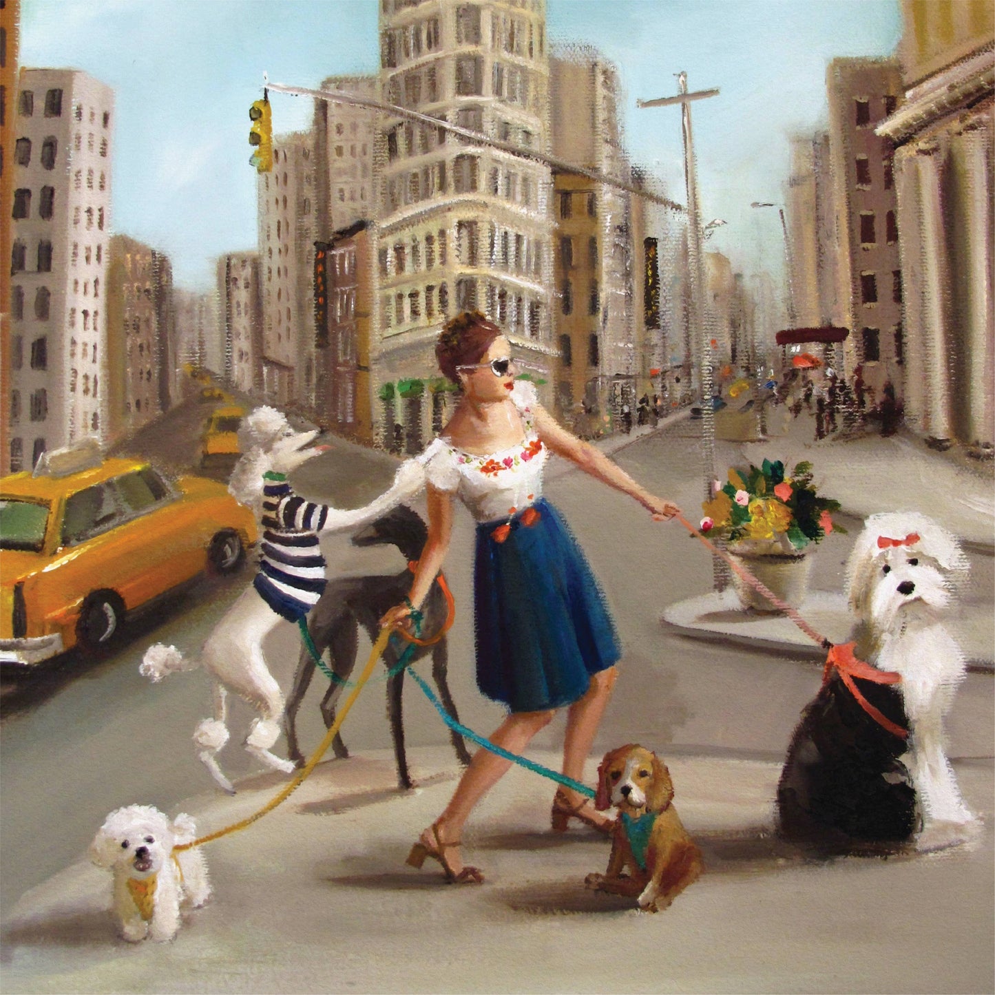 500 Piece Puzzle - Pets in the City