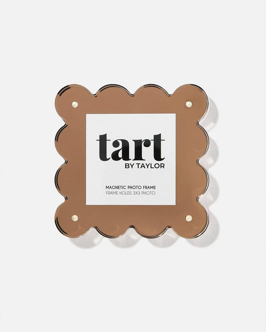 Mini Acrylic Picture Frame - Brown Chrome