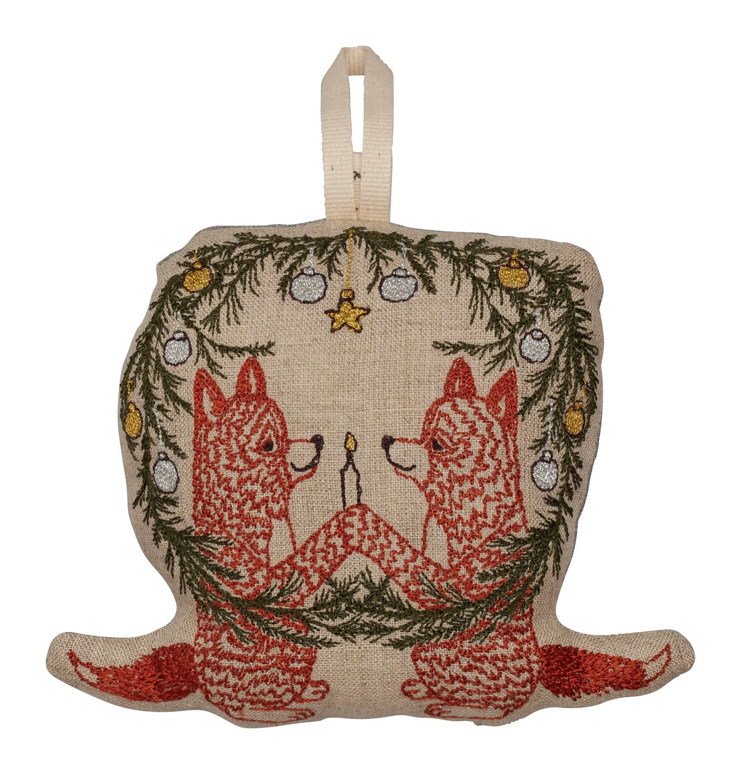 Ornament - Togetherness Foxes