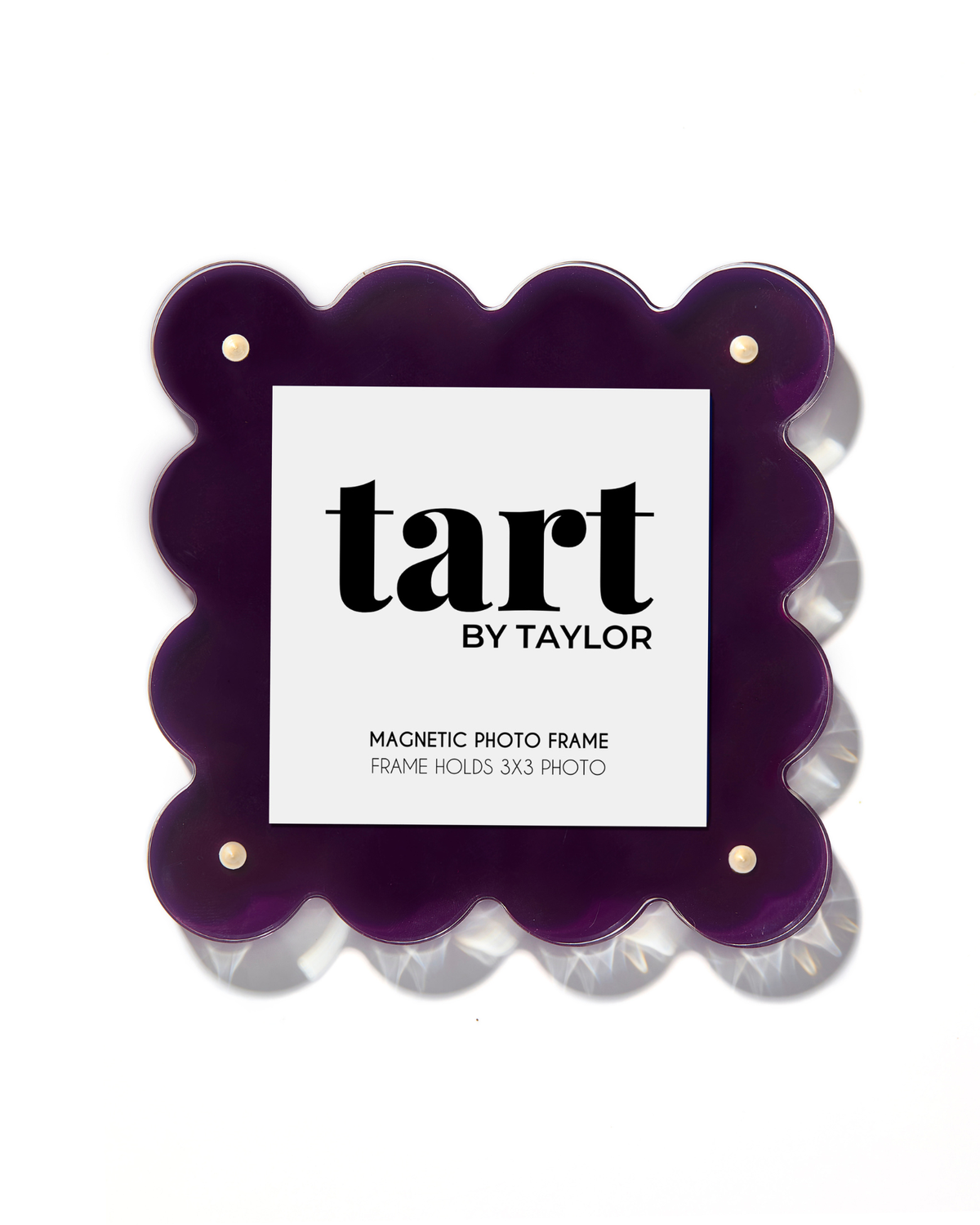 Mini Acrylic Picture Frame - Plum