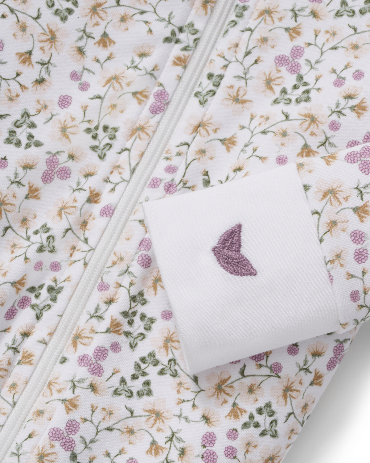 Baby's Pima Romper - Meadow Bloom