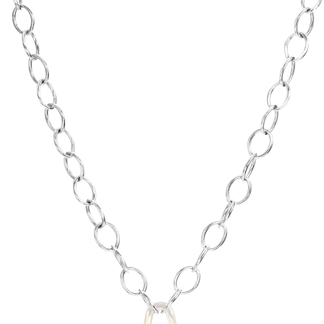 6.3mm Sterling Silver Hinge Chain