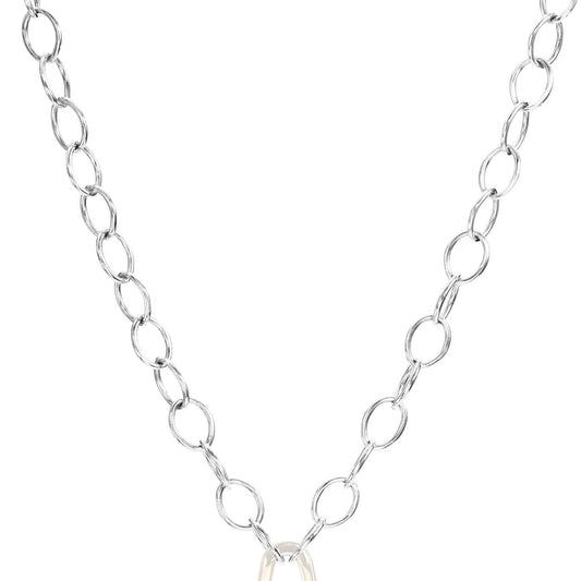 6.3mm Sterling Silver Hinge Chain