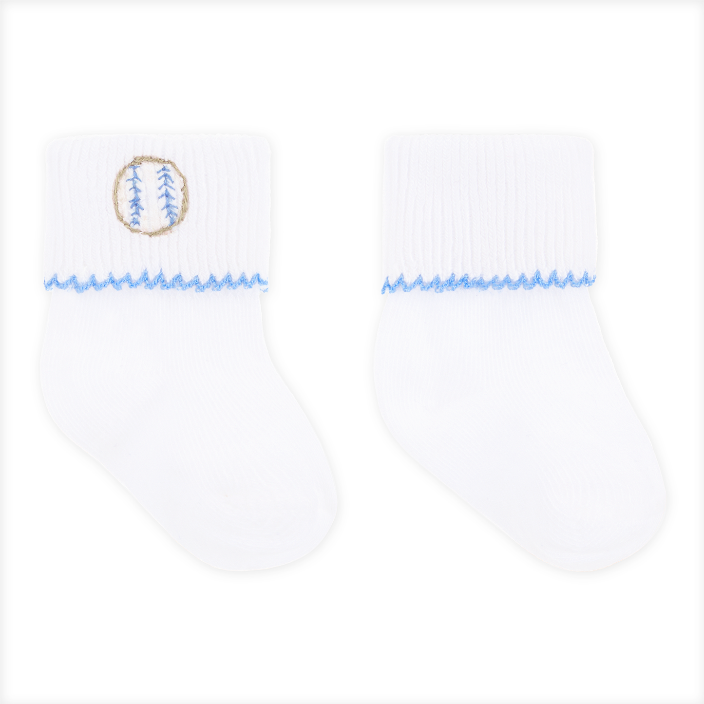 Precious Lil' Sluggers Socks - Light Blue