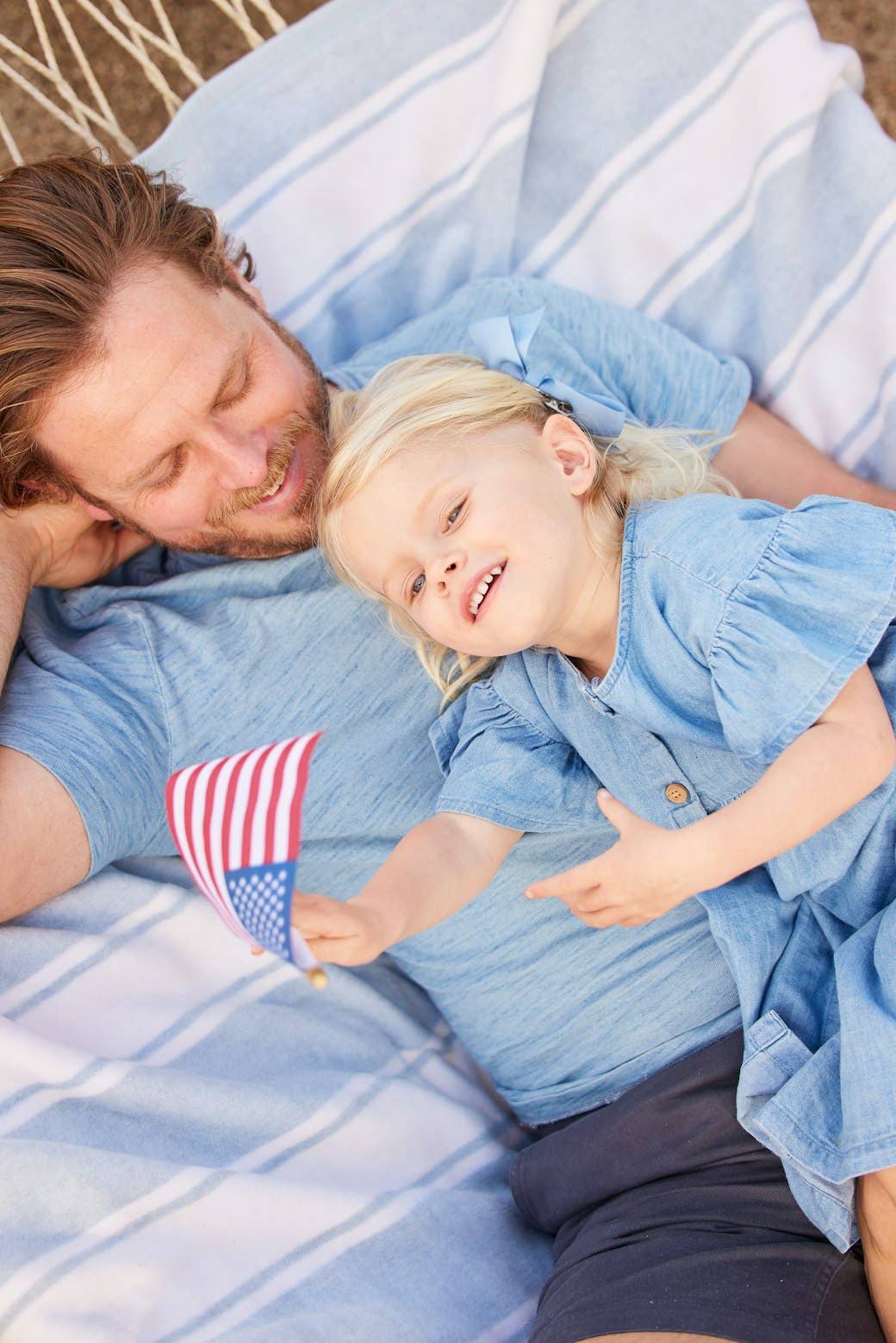 Beachy Stripe Blanket: Original