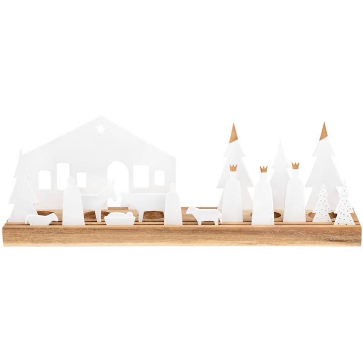 Nativity Set Tealight Holder