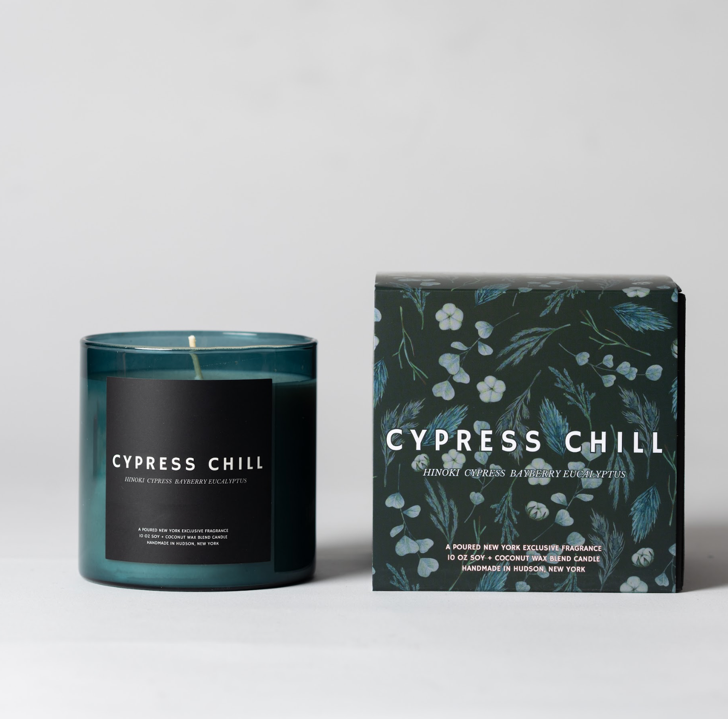 10oz Soy Wax Candle - Cypress Chill