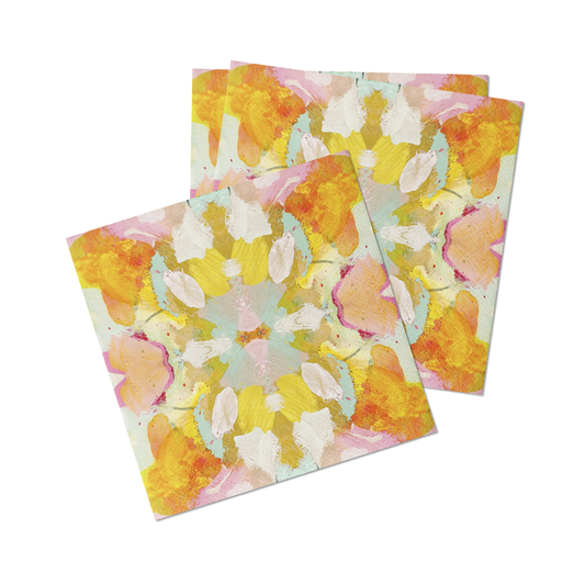 Marigold Cocktail Napkins: One Size