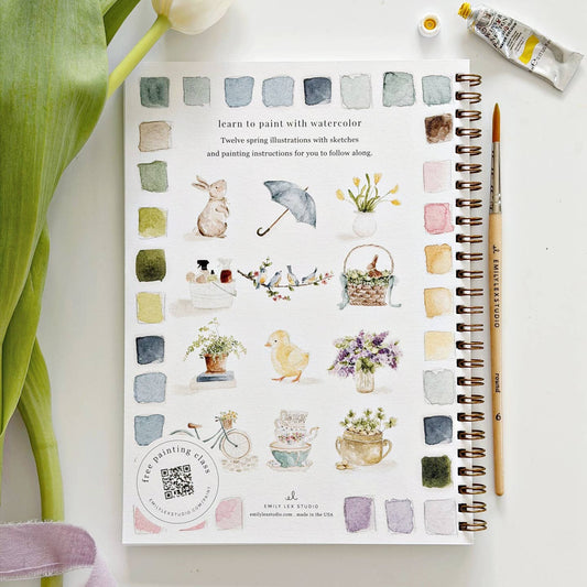 Watercolor Workbook - Spring