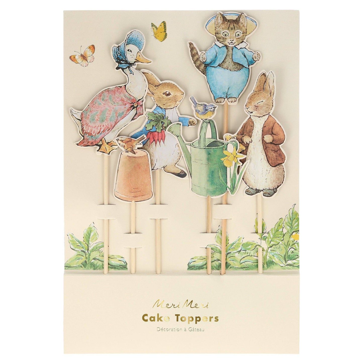 Pack of 6 Peter Rabbit™ & Friends Cake Toppers