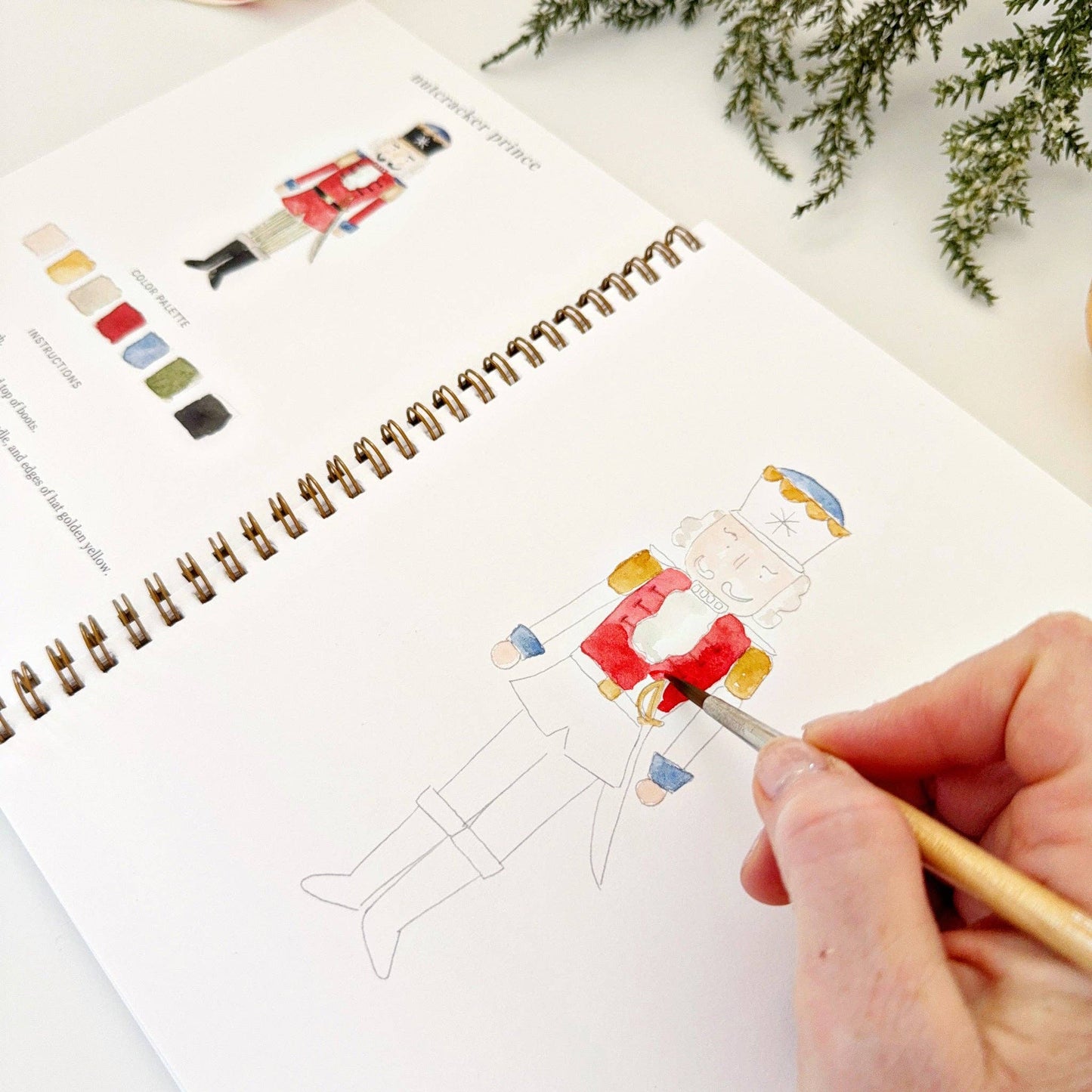 Watercolor Workbook - Nutcracker